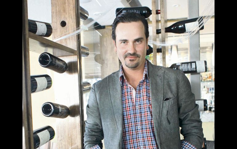 Hans Backhoff Guerrero. Director general y de enología. EL INFORMADOR