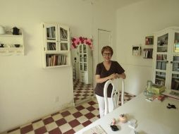 Elena Méndez de la Peña lleva algunos años al frente de uno los proyectos más interesantes si se habla de literatura y terapia: El Dispensario Poético. EL INFORMADOR / F. Atilano