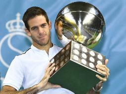 “He jugado mi mejor partido de la semana ante Grigor”, dice Potro. AP/ C. Bresciani