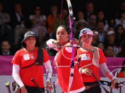 El duelo entre Aída Román y la coreana Chang Hye Jin fue reñido, ya que sus tiros obtuvieron puntuaciones altas.TWITTER/@Comité Olímpico MEX