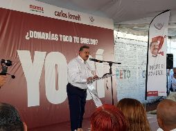 Este domingo, Lomelí presenta su segundo informe de actividades en la colonia Palmita, Zapopan. EL INFORMADOR / E. Mondragón
