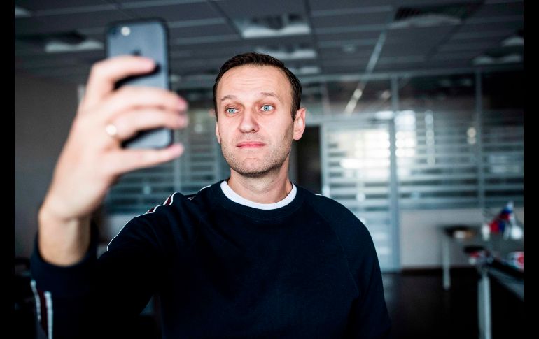 El opositor ruso Alexei Navalny, se ve poco despúes de su salida del centro de detención de Moscú donde pasó 20 días por organizar manifestaciones no autorizadas contra el presidente Vladimir Putin. AFP/This Is Navalny Project/E. Feldman