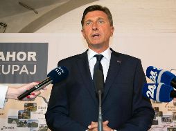 Las encuestas previas a la elección indicaban que Pahor, de 53 años, era el favorito para ganar por mayoría de votos y que podría evitar una segunda vuelta. EFE / I. Kupljenik