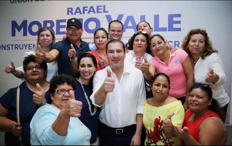 De gira por Coahuila, Moreno Valle Lamentó que la falta de definiciones en el PAN haya generado situaciones como la salida de Margarita Zavala del partido. FACEBOOK / Rafael Moreno Valle