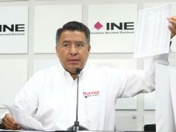 Horacio Duarte, representante de Morena ante el INE, también acusó a senador Emilio Gamboa Patrón y el diputado César Camacho. TWITTER / @horacioduarteo