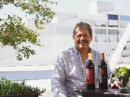 Amado Garza. El productor de vino, presente en el evento celebrado en Plaza Andares. EL INFORMADOR/M. Vargas