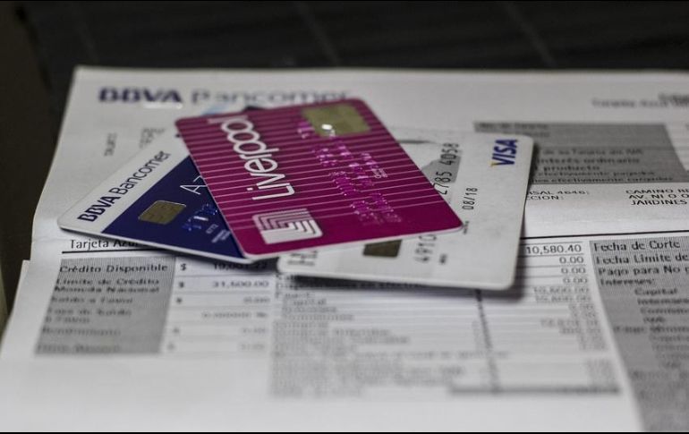 El sobreendeudamiento promedio en créditos al consumo es de 140 mil pesos. EL INFORMADOR / ARCHIVO