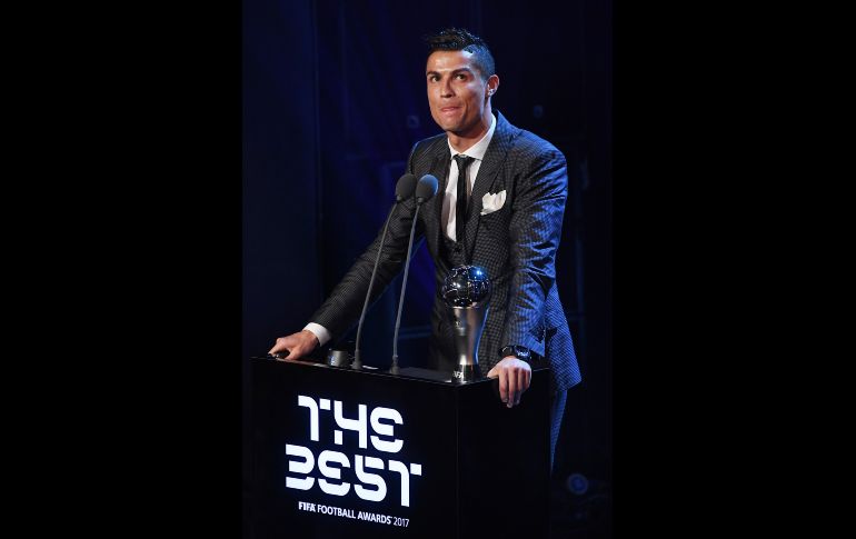 Cristiano Ronaldo habla luego de recibir el premio 