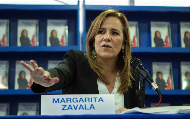Hace siete días inició la recolección de firmas para los aspirantes a candidatos por la presidencia de México; una de las participantes es Margarita Zavala, quien renunció a su partido en días recientes. SUN / C. Mata
