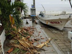 Los destinos de playa más dañados fueron Huatulco y Puerto Escondido, Oaxaca. NOTIMEX/Archivo
