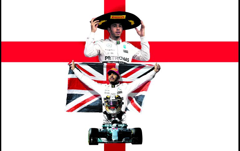 Hamilton, de Mercedes, tiene la mesa servida para que el próximo domingo se ciña por cuarta ocasión en su carrera la corona más prestigiosa del deporte motor. EL INFORMADOR/J. López