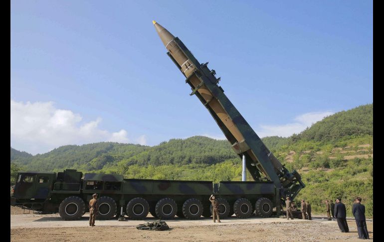 Este es el quinto ejercicio conjunto de alerta contra misiles que involucra a los tres países. EFE/ARCHIVO