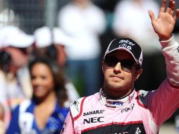 ''Estar en casa hace que todo el duro trabajo que hacemos para los aficionados merezca la pena'', señala el corredor tapatío. TWITTER / @SChecoPerez