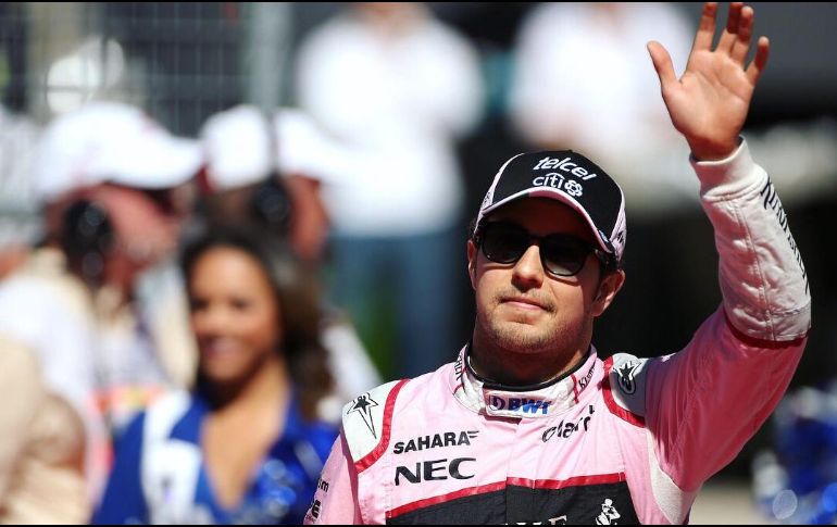 ''Estar en casa hace que todo el duro trabajo que hacemos para los aficionados merezca la pena'', señala el corredor tapatío. TWITTER / @SChecoPerez