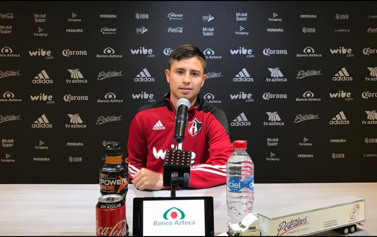 Garnica asegura que todavía tienen fresca la eliminación que sufrieron el torneo pasado a manos de Chivas. TWITTER / @atlasfc
