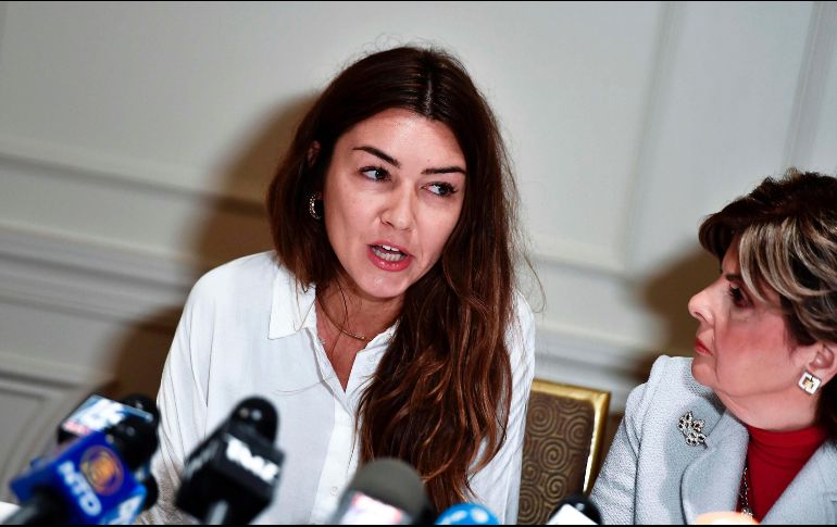 Haleyi dijo que conoció a Weinstein en el estreno de 