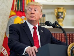 Ese decreto reemplaza al que Trump emitió en marzo pasado, y que entró en vigor en junio, cuando se prohibió durante 120 días la entrada a Estados Unidos de refugiados de todo el mundo. EFE / J.L. Scalzo
