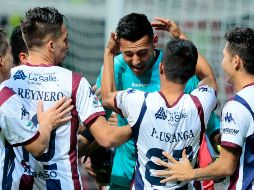 Todos los tiradores de Atlante acertaron en la ronda de penales. TWITTER / @CopaCoronaMx