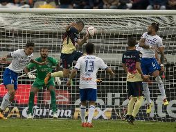 Pablo Aguilar remata de cabeza para hacer el gol del partido, al minuto 66. MEXSPORT/D. Leah