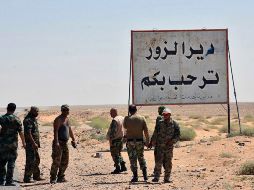 El ataque se produce diez días después de que el Ejército sirio y sus aliados expulsaran al Estado Islámico de Al Mayadín. AP/SANA