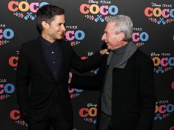 Gael García Bernal y César Costa desfilaron por la alfombre roja. NOTIMEX/P. Sánchez