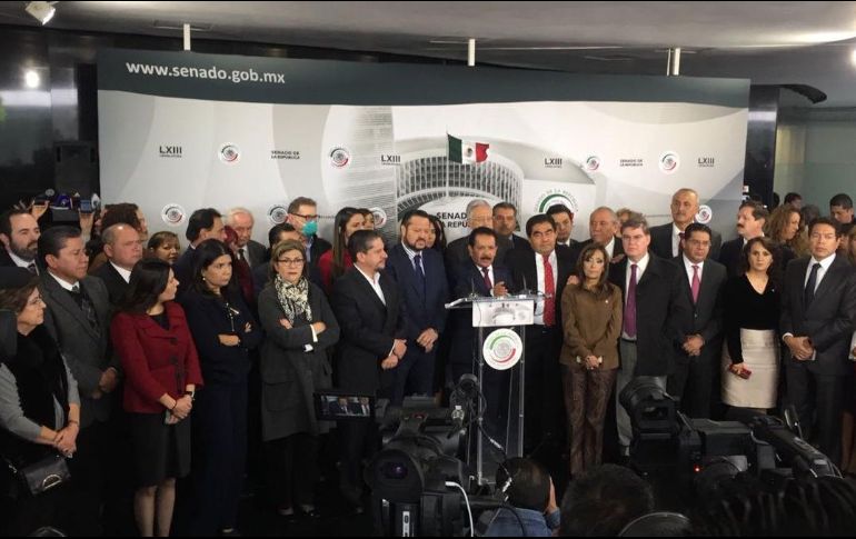 El coordinador del PRD, Luis Sánchez dijo que el PRI solo mandó a 