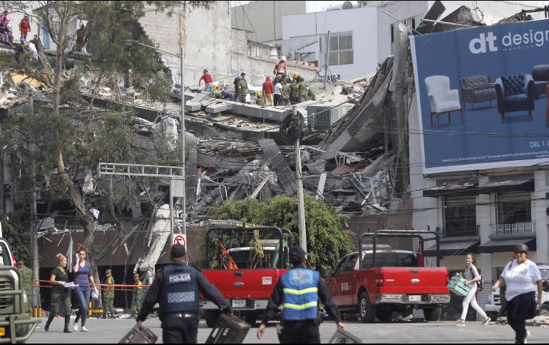 El grupo técnico presentará al menos seis propuestas de prototipos para la rehabilitación estructural de las edificaciones dañadas. EFE / ARCHIVO