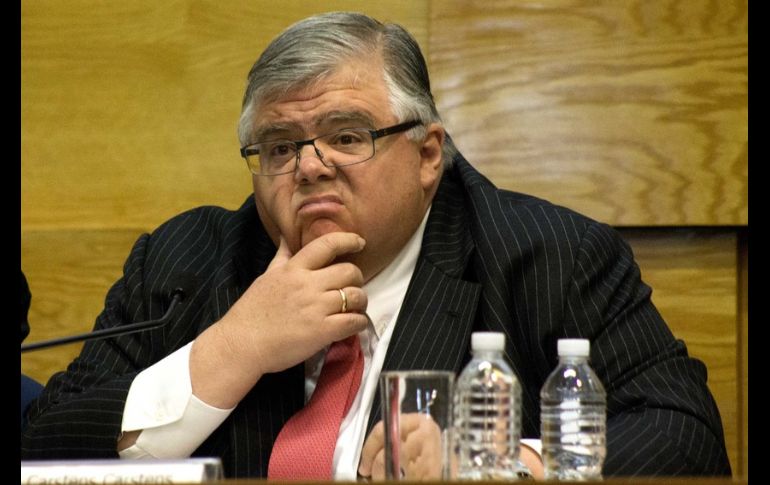 Agustín Carstens, gobernador del Banco de México, presentó el reporte sobre el Sistema Financiero de 2017. SUN / ARCHIVO