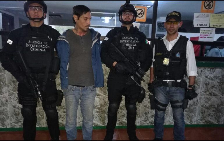 El presunto asesino serial cayó preso ayer martes al ser interceptado durante en un operativo de la Policía Nacional Civil de Guatemala. TWITTER / @juarez333