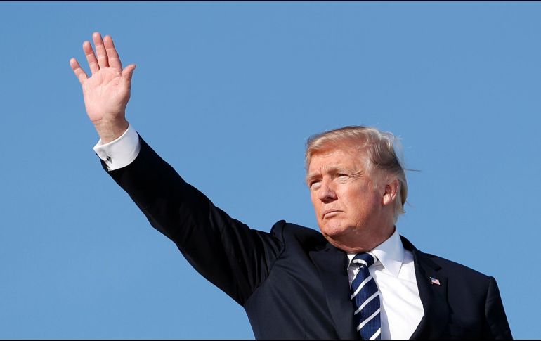 Los comentarios de Trump a los senadores republicanos surgen en vísperas de la quinta ronda de negociaciones. AP/ ARCHIVO