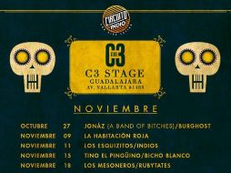 Conoce artistas y fechas del ciclo siete del Circuito Indio