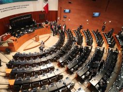 La sesión de hoy miércoles 25 de octubre en que se buscaba resolver la destitución de Santiago Nieto fue suspendida debido a falta de quórum. SUN / L. Godínez