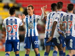 Con el triunfo, el Pachuca avanzó a los cuartos de final del torneo etapa en la que enfrentará a los Xolos de Tijuana. MEXSPORT / V. León