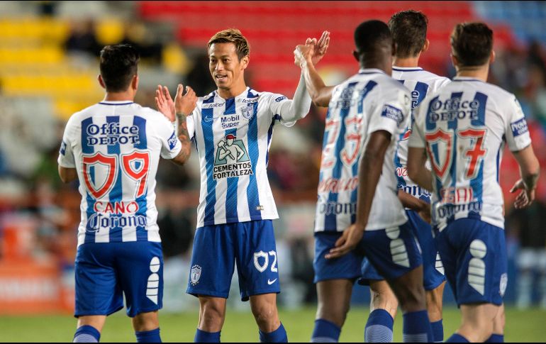 Con el triunfo, el Pachuca avanzó a los cuartos de final del torneo etapa en la que enfrentará a los Xolos de Tijuana. MEXSPORT / V. León