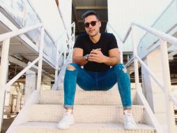 Lenny. El cantante cubano posa para esta casa editorial tras su entrevista. EL INFORMADOR/E. Barrera