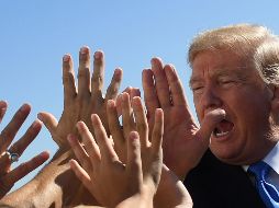 Abogado de profesión, Trujillo fue un temprano simpatizante de la candidatura de Trump en la contienda interna republicana. AFP / J. Watson