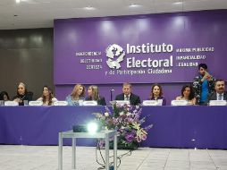 Guadalupe Ramos Ponce, coordinadora del Comité, asegura que están listos para tomar medidas contra la violencia política hacia las mujeres en las elecciones del próximo año. EL INFORMADOR / E. Mondragón
