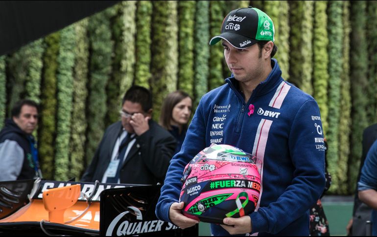 Espero el GP de México toda la temporada: Sergio Pérez