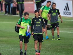 Osorio (I) afirma que cuando Márquez (D) vuelva a estar disponible, peleará por un puesto con el resto de los seleccionados. MEXSPORT/Archivo