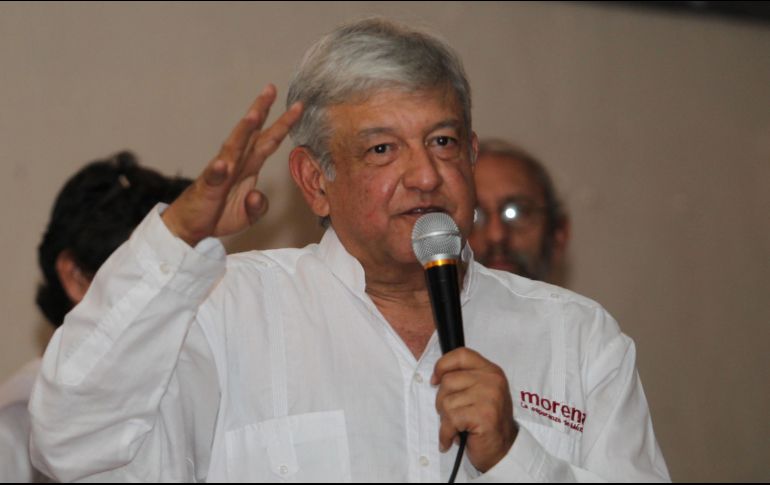 López Obrador hizo un llamado a los senadores, especialmente del PAN y PRI, para que voten por impedir la destitución del fiscal. EL INFORMADOR/ ARCHIVO