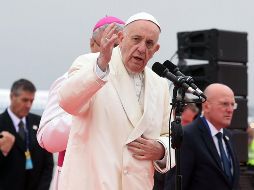 La videoconferencia con el sumo pontífice llegó también a una prisión para mujeres. NTX/ ARCHIVO