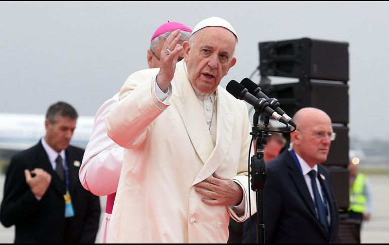 La videoconferencia con el sumo pontífice llegó también a una prisión para mujeres. NTX/ ARCHIVO