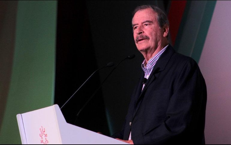 Vicente Fox dijo que el PAN se encuentra terriblemente debilitado y dividido, mientras que el PRD es 