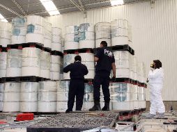 En agoso, la DEA proporcionó a la Fiscalía General de Jallisco equipo para la detección de metanfetaminas. SUN/Archivo