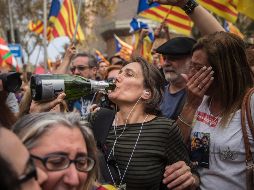 Fotogalería: Júbilo en Cataluña tras votación a favor de independencia