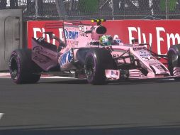 Celis sufrió un accidente al dejar la zona del Foro Sol del Autódromo Hermanos Rodríguez. TWITTER/@F1