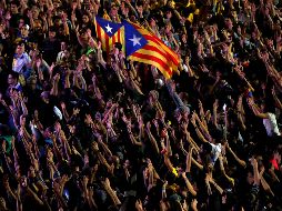 Debido a que la declaración de independencia catalana fue unilateral, será considerada una declaración vacía y no será reconocida. EFE / A. Estévez