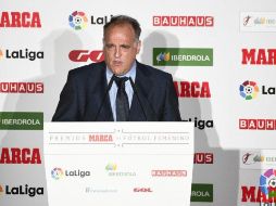 “Yo no entiendo España sin Cataluña y para mi Cataluña es España”, expresó el presidente de la Liga. TWITTER / @LaLiga