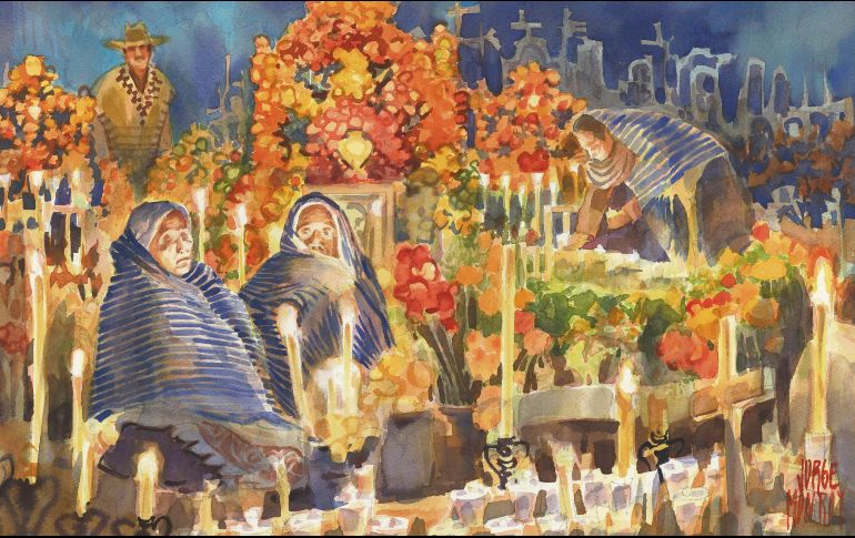 El Altar de Muertos. Ese rincón que montas pensando en los seres queridos que se fueron. ESPECIAL / J. Monroy