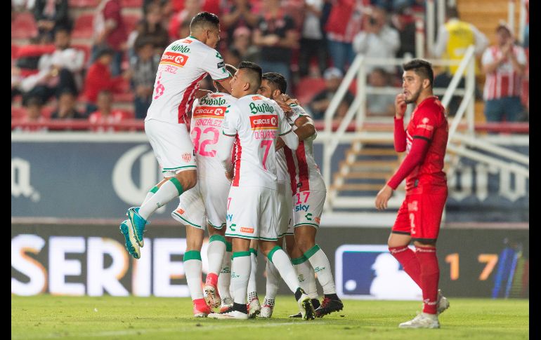 Los hidrocálidos llegaron a 24 unidades en el quinto lugar de la tabla, y pase lo que pase en esta fecha se mantendrán entre los ocho mejores de la Liga MX. MEXSPORT/A. Juárez